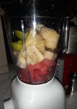 A picture of Best smoothie for the family.
