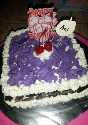 Foto resep Black Forest Coco Grape