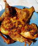 Ayam panggang ala mbok tiyem khas wonogiri