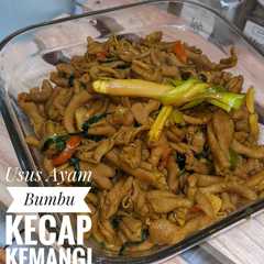A picture of Usus Ayam Bumbu Kecap Kemangi.