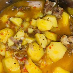 A picture of Potato porridge.