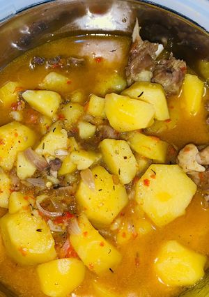 A picture of Potato porridge.