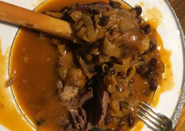 Recipe of Super Quick Homemade Lamb shank