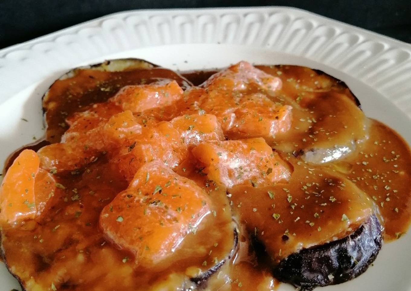 Berenjenas con no salmón
