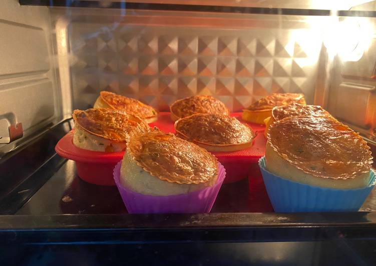 Bahan Keto Egg muffin/ telur panggang | Cara Buat Keto Egg muffin/ telur panggang Yang Sempurna
