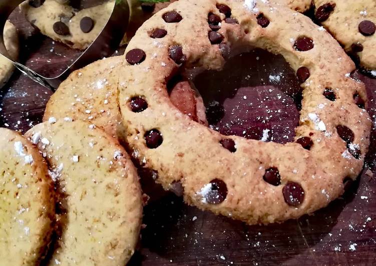 Biscotti con la farina integrale e miele