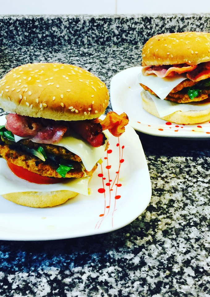 Una foto de Hamburguesas