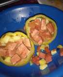 Mis primeros pimientos rellenos hechos en casa