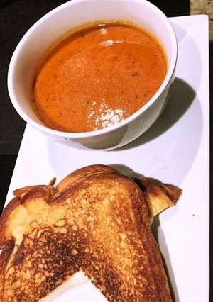 A picture of Tomato bisque.