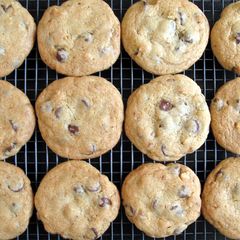 A picture of Very Sweet American Style Chewy Choco Chip Cookies.