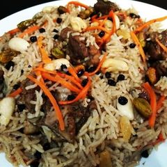 A picture of Kabuli/afghani Pulao😋💛🍲.