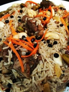 A picture of Kabuli/afghani Pulao😋💛🍲.