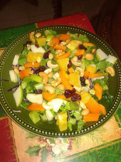 Una foto de Ensalada agridulce