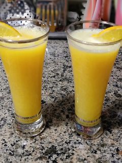 صورة لوصفة عصير برتقال فريش بدون سكر 🍹