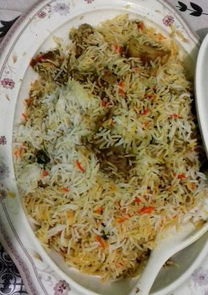 A picture of Charcoal Smoky Biryani.