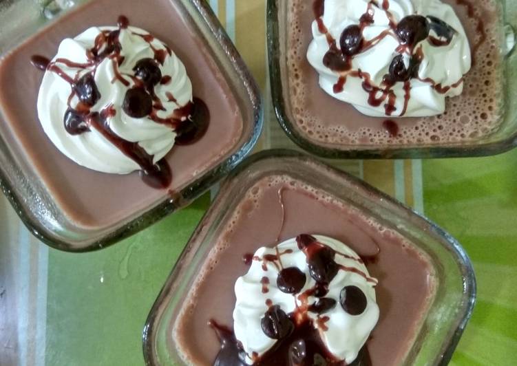  Resep  Silky puding  gelatin  coklat oleh Aini 