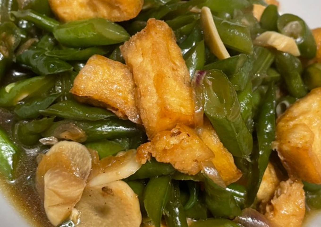 Tumis Buncis dan Tahu