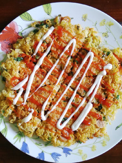 Foto resep 22. Omelet Mie Sosis