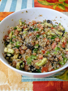 Una foto de Ensalada de alforfón o trigo sarraceno