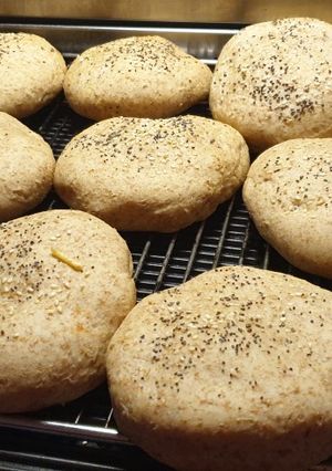 Una foto de Pan de papa con harina integral y salvado de trigo