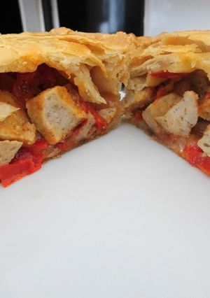 A picture of Brats 'n Cheddar Pies.