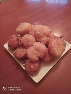 Una foto de Buñuelos de manzana🍎