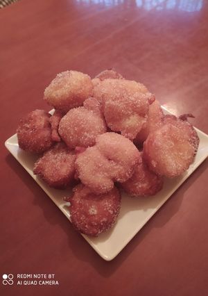 Una foto de Buñuelos de manzana🍎