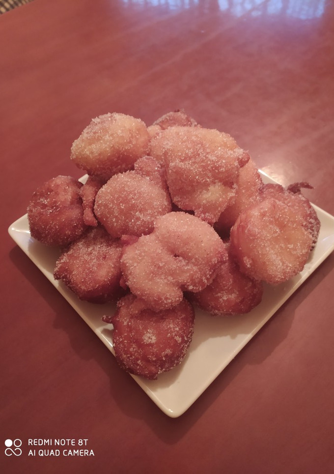 Una foto de Buñuelos de manzana🍎