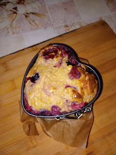 Sült zabkása recept fotója