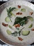 Bulgarian Tarator (Cold Yogurt and Cucumber Soup)