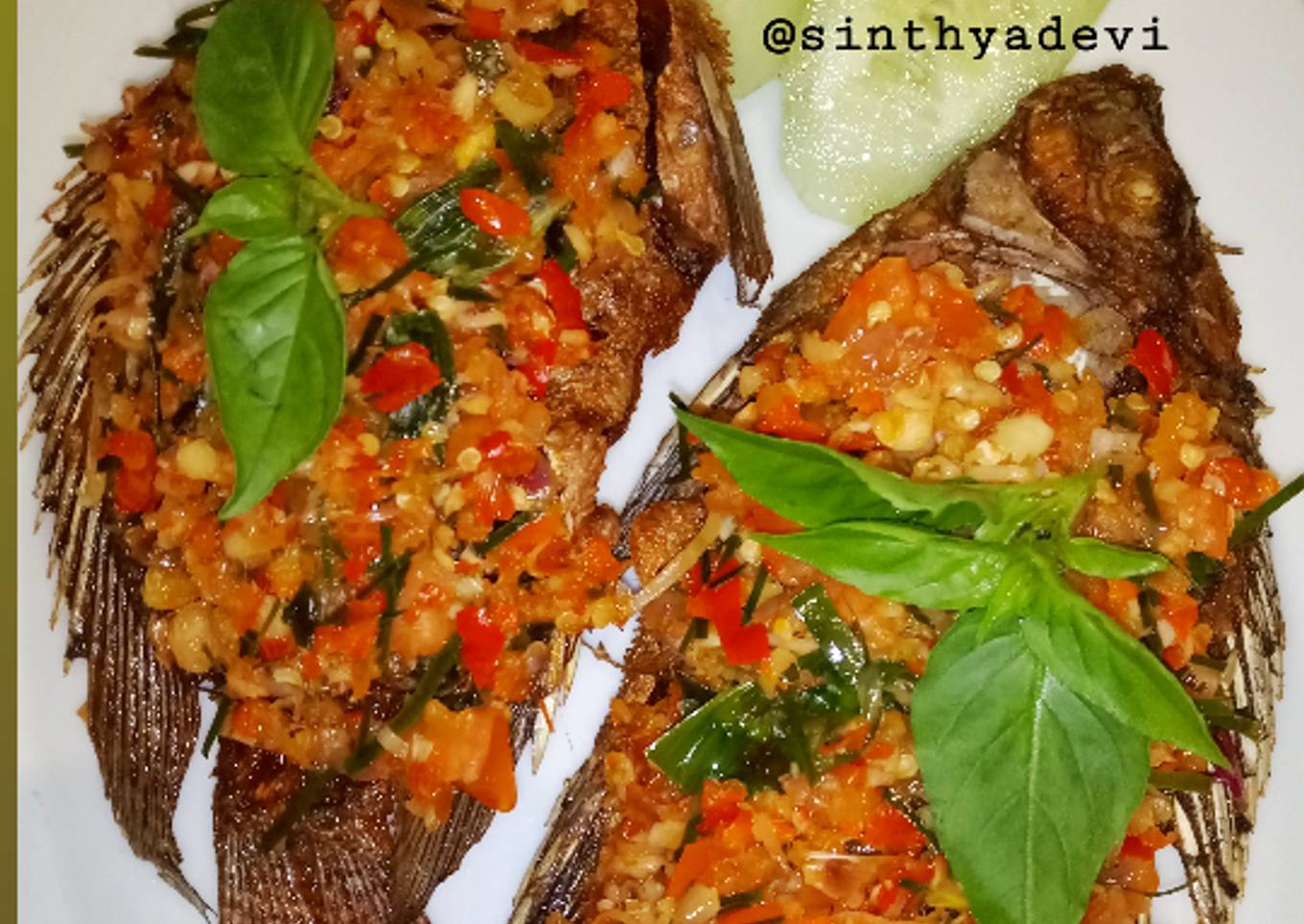 Ikan Mujair Rica-rica