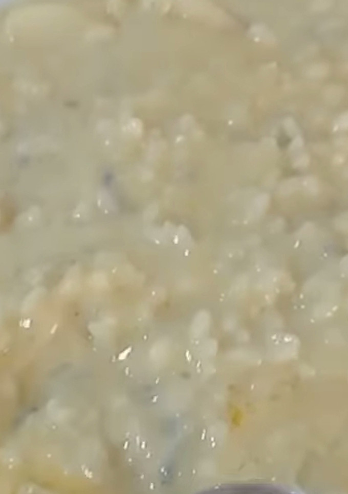 Una foto de Risotto de pera y gorgonzola con Thermomix TM5 (TM6 y TM31)
