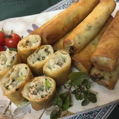 Mackerel Spring Roll A picture of Mackerel Spring Roll.
