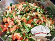 Una foto de trigo bulgur