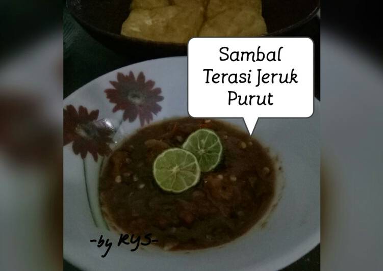 Sambal Terasi Jeruk Purut