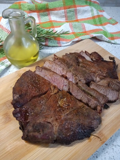 Foto di Tagliata di manzo in friggitrice ad aria