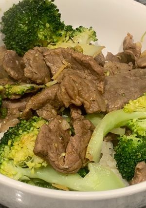 Foto resep Stir Fry Broccoli and Beef