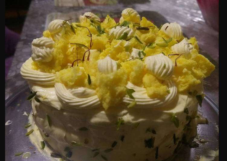 Birthday Special Rasmalai Cake