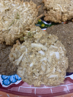 Una foto de Galletas de coco y limón