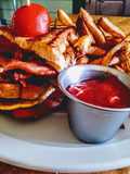 Pork Belly BLT with Hand Cut Frites