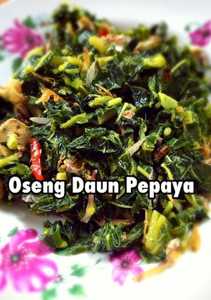 Foto resep Oseng Oseng Daun Pepaya 