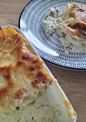 Une photo de Lasagnes aux poireaux et ricotta