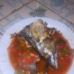 Fish stew A picture of Fish stew.