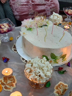 عکسی از دستور کیک تولد