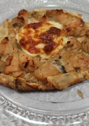 Una foto de Tartas individuales de pollo y champiñones light