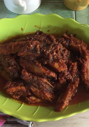 Foto resep Ikan cuwe potong balado