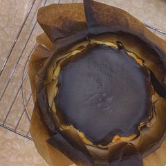 Basque Burnt Cheesecake A picture of Basque Burnt Cheesecake.