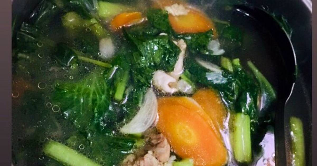 Resep Sayur Sawi Kuah Bening Oleh Nia Eh Cookpad