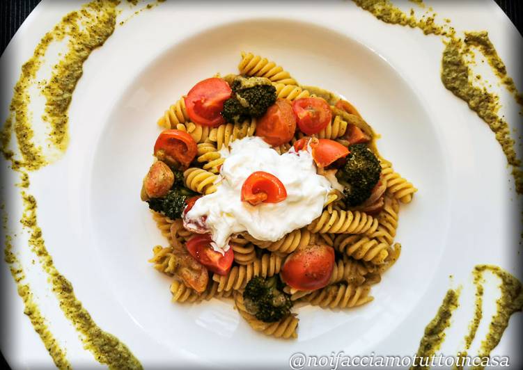 Pasta Senza Glutine Broccoli e Burrata