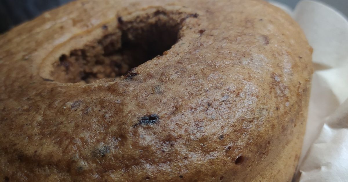 Bolu Pisang Coklat Simpel (Kukus)